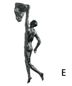 Rock Climber Statue Wall Art - Image 11