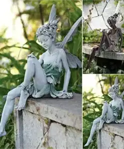 Alternative view of Garden Fairy Sculpture