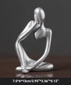 Abstract Thinker Sculpture - Image 18