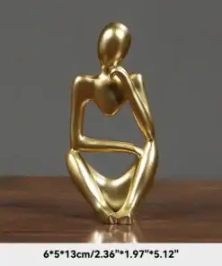 Abstract Thinker Sculpture - Image 11