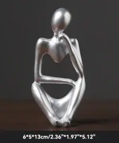 Abstract Thinker Sculpture - Image 14