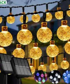 Crystal Globe Solar Lights