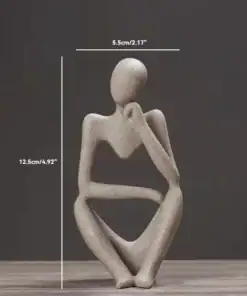Abstract Thinker Sculpture - Image 16