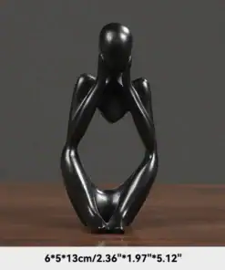 Abstract Thinker Sculpture - Image 9