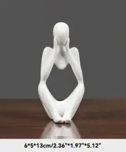 Abstract Thinker Sculpture - Image 19