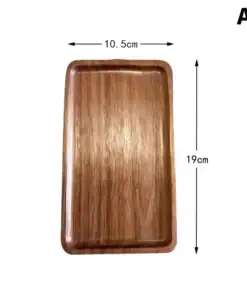 Rectangular wooden tray labeled A1, measuring 19 cm by 10.5 cm, with arrows indicating dimensions. | 28Alchemy