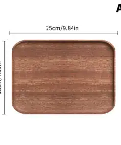 Rectangular wooden tray, labeled A3, measuring 25 cm by 18 cm, shown with dimensions on a white background. | 28Alchemy