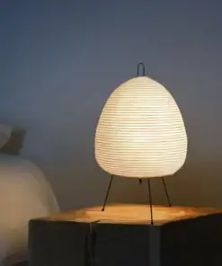 Alternative view of Zen Glow Japanese Paper Table Lamp