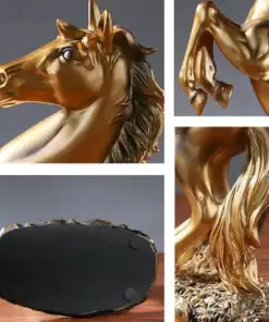 Luxury European Horse Statue Home Decor - Image 5