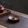 Black Walnut Solid Wood Incense Burner