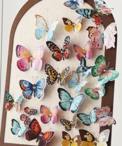 Watercolor Butterfly Decorations – 36-Piece Set - Image 6