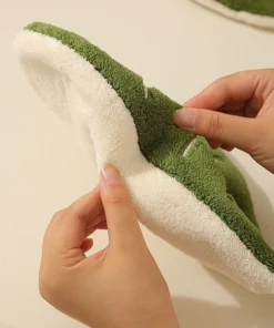 Leaf Shape Absorbent Hand Towel - Image 3