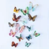 Watercolor Butterfly Decorations – 36-Piece Set