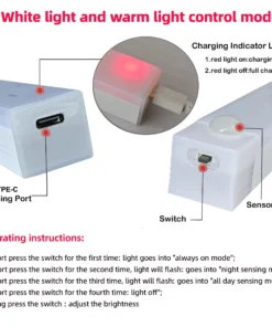 Wireless Motion Sensor LED Light for Cabinets & Wardrobes - Image 7