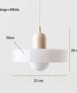 Nordic Retro Glass Chandelier Ceiling Light - Image 6