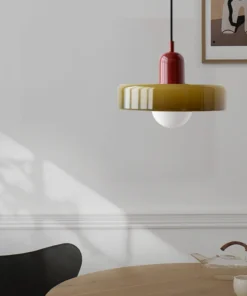 Nordic Retro Glass Chandelier Ceiling Light - Image 4