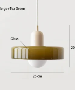 Nordic Retro Glass Chandelier Ceiling Light - Image 9