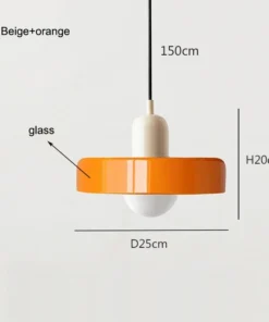 Nordic Retro Glass Chandelier Ceiling Light - Image 13