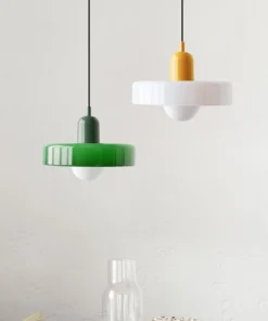 Nordic Retro Glass Chandelier Ceiling Light - Image 2