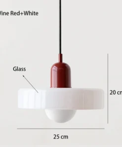 Nordic Retro Glass Chandelier Ceiling Light - Image 7