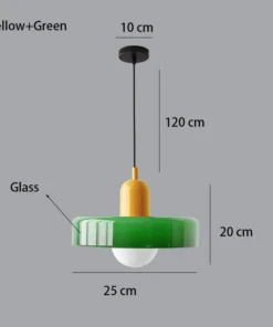Nordic Retro Glass Chandelier Ceiling Light - Image 17