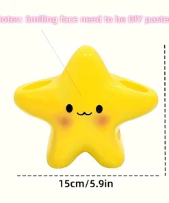 Star-Shaped Toothbrush Holder Bathroom Organizer - Image 2