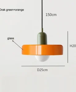 Nordic Retro Glass Chandelier Ceiling Light - Image 15
