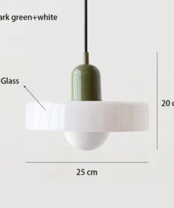 Nordic Retro Glass Chandelier Ceiling Light - Image 8