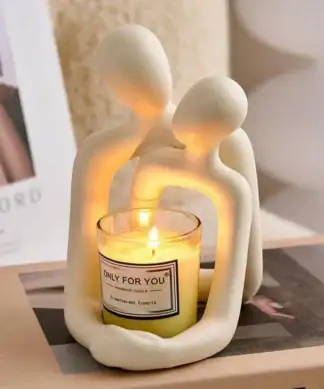 Heartwarming Loving Couple Resin Statue